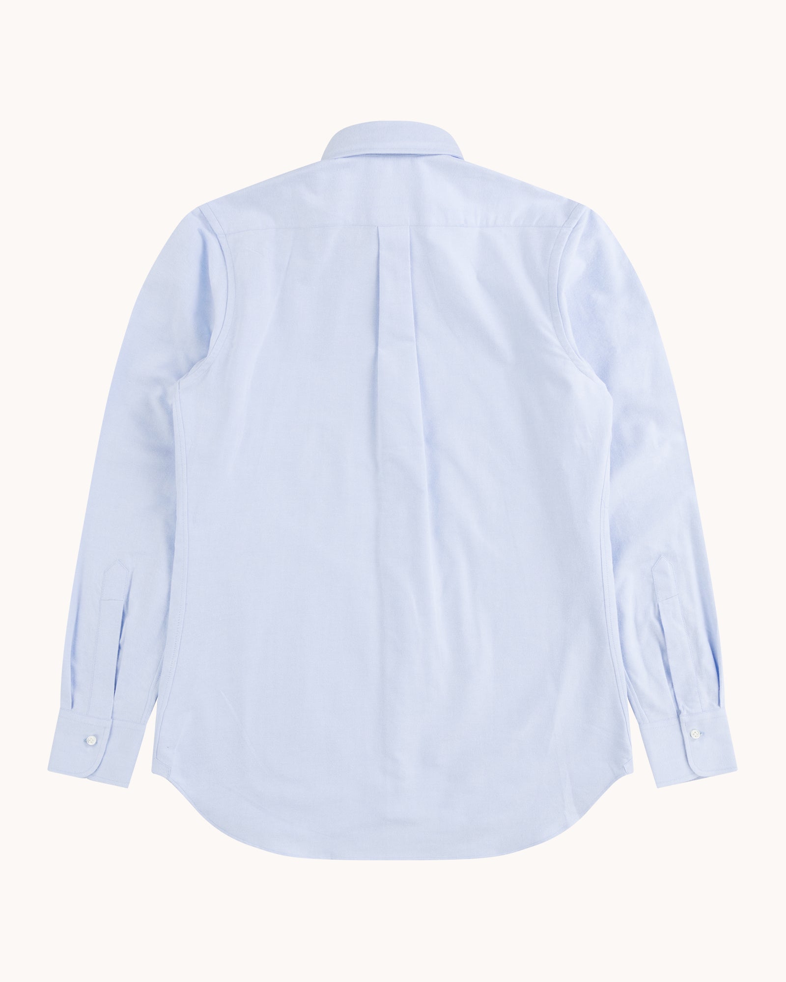 Button Down Collar Shirt - Blue Brushed Oxford Cotton – Natalino