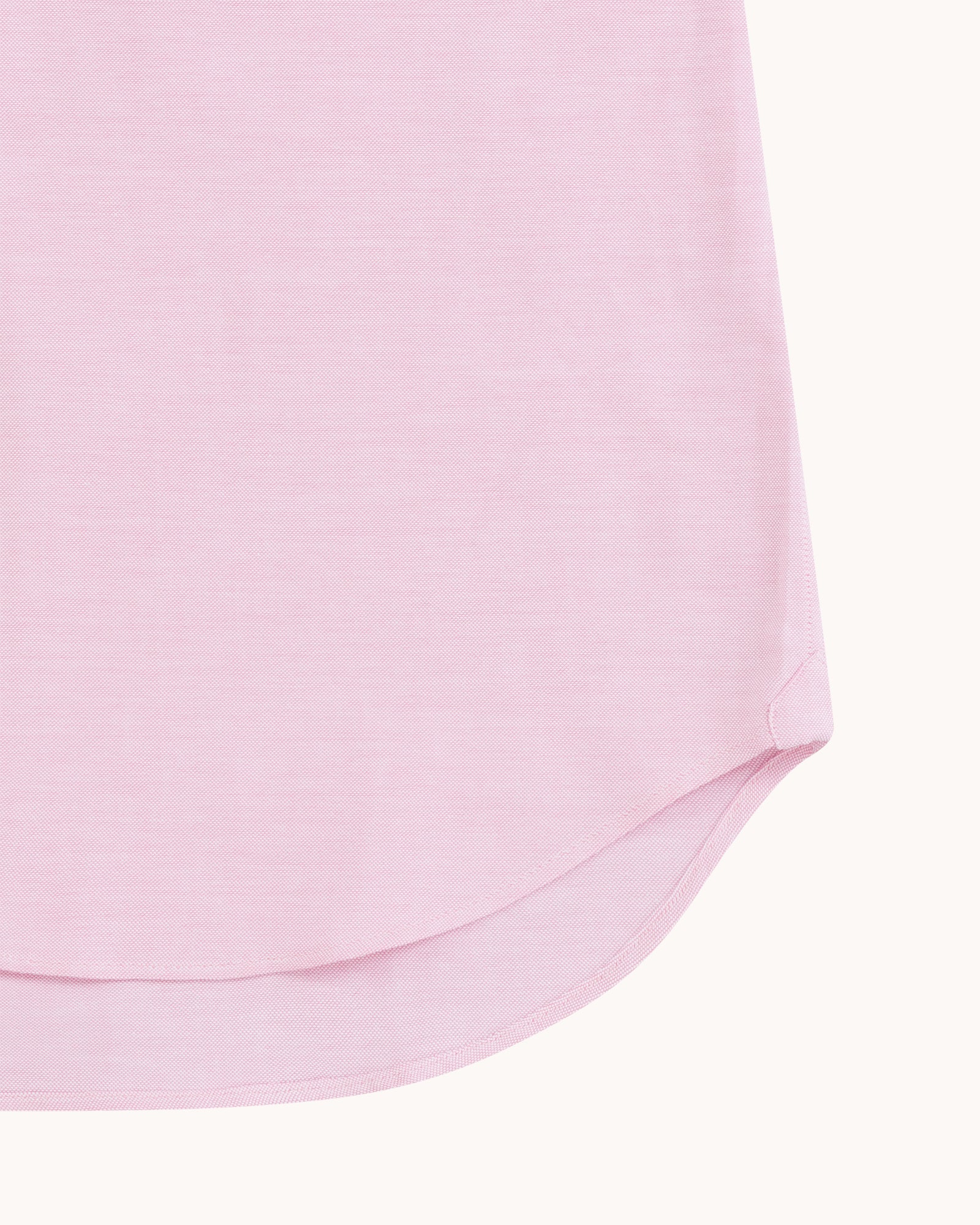 Button Down Collar Shirt - Pink Oxford Cotton