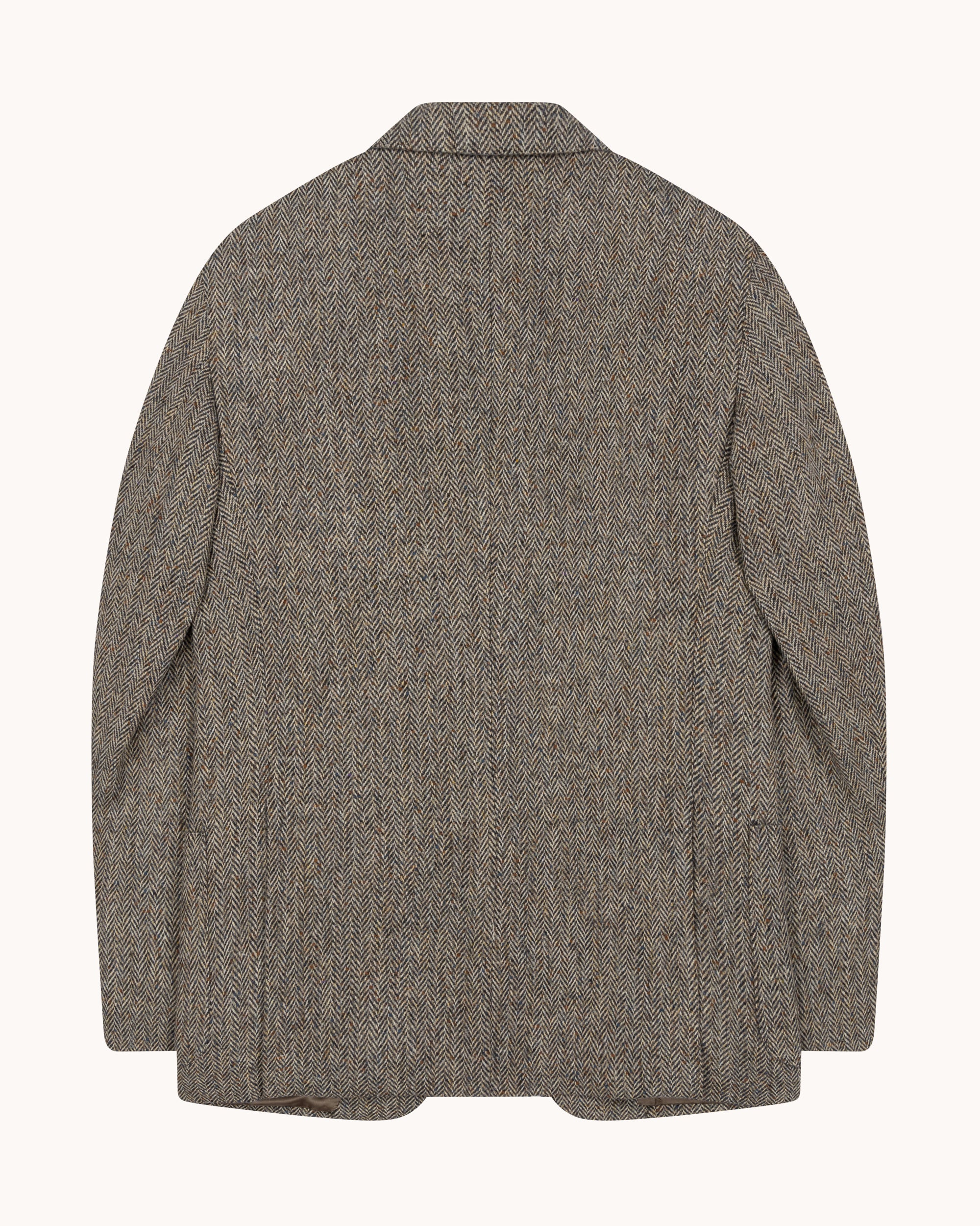 Sport Jacket - Straw Herringbone Wool