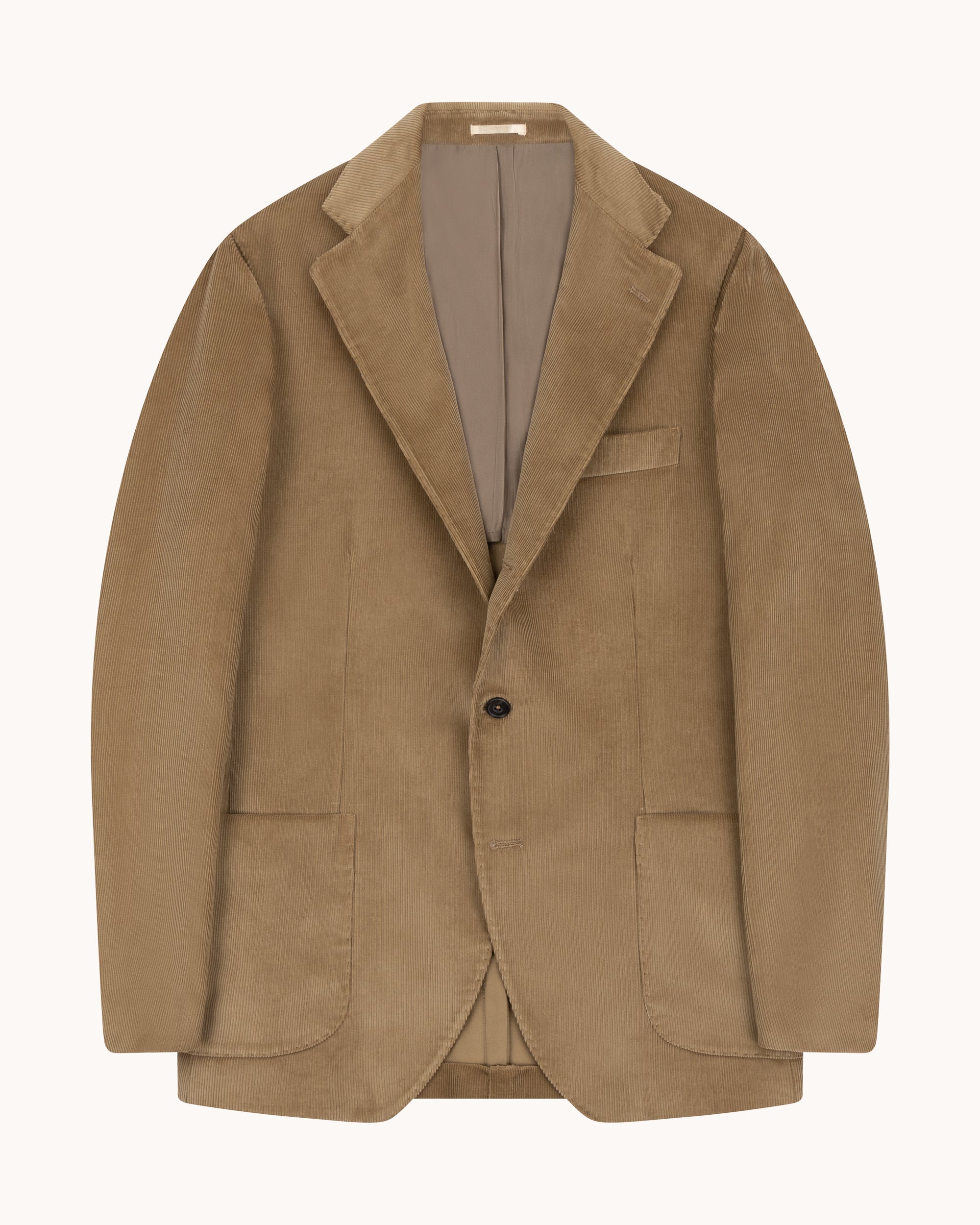 Sport Jacket - Beige Cotton Corduroy