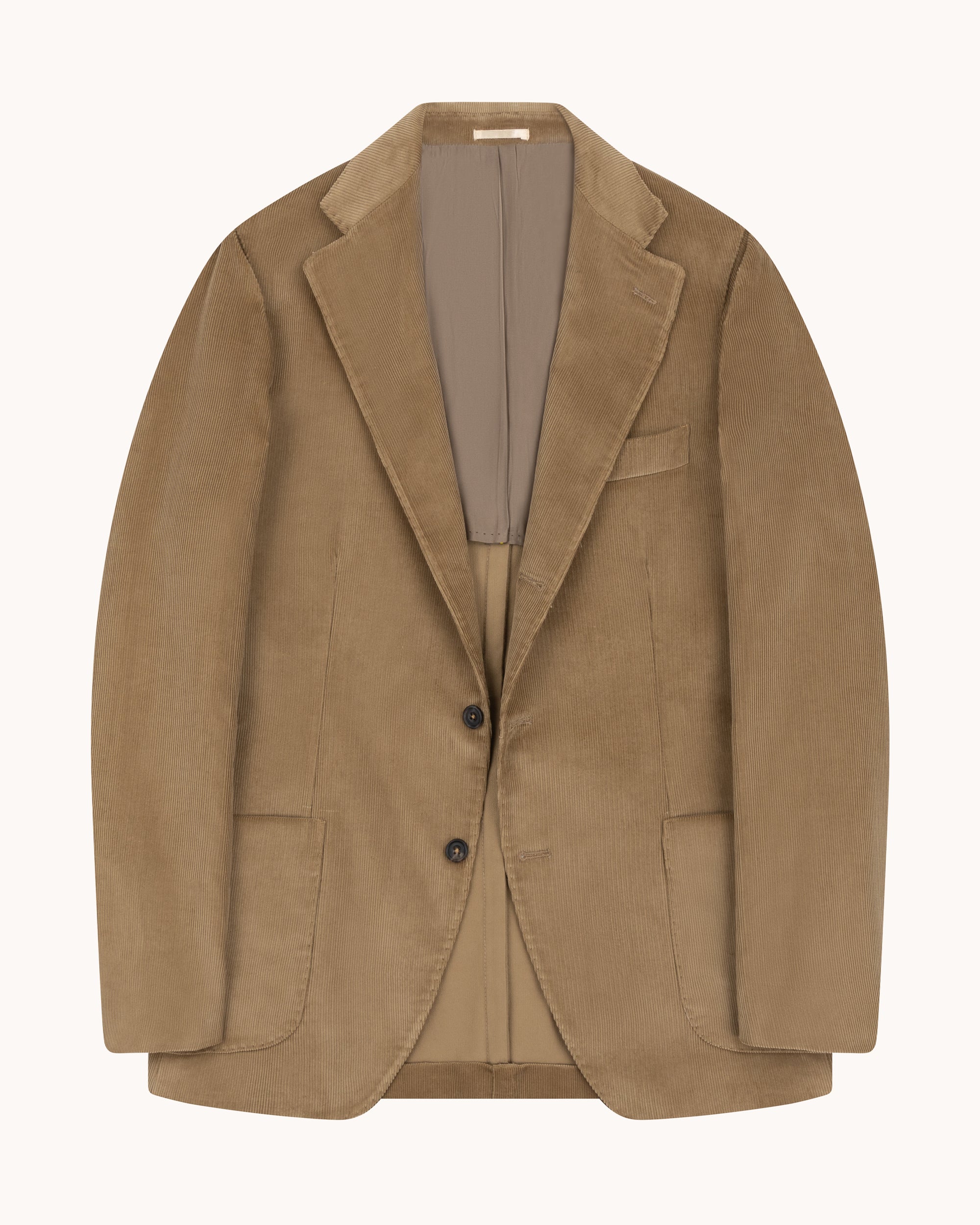 Sport Jacket - Beige Cotton Corduroy