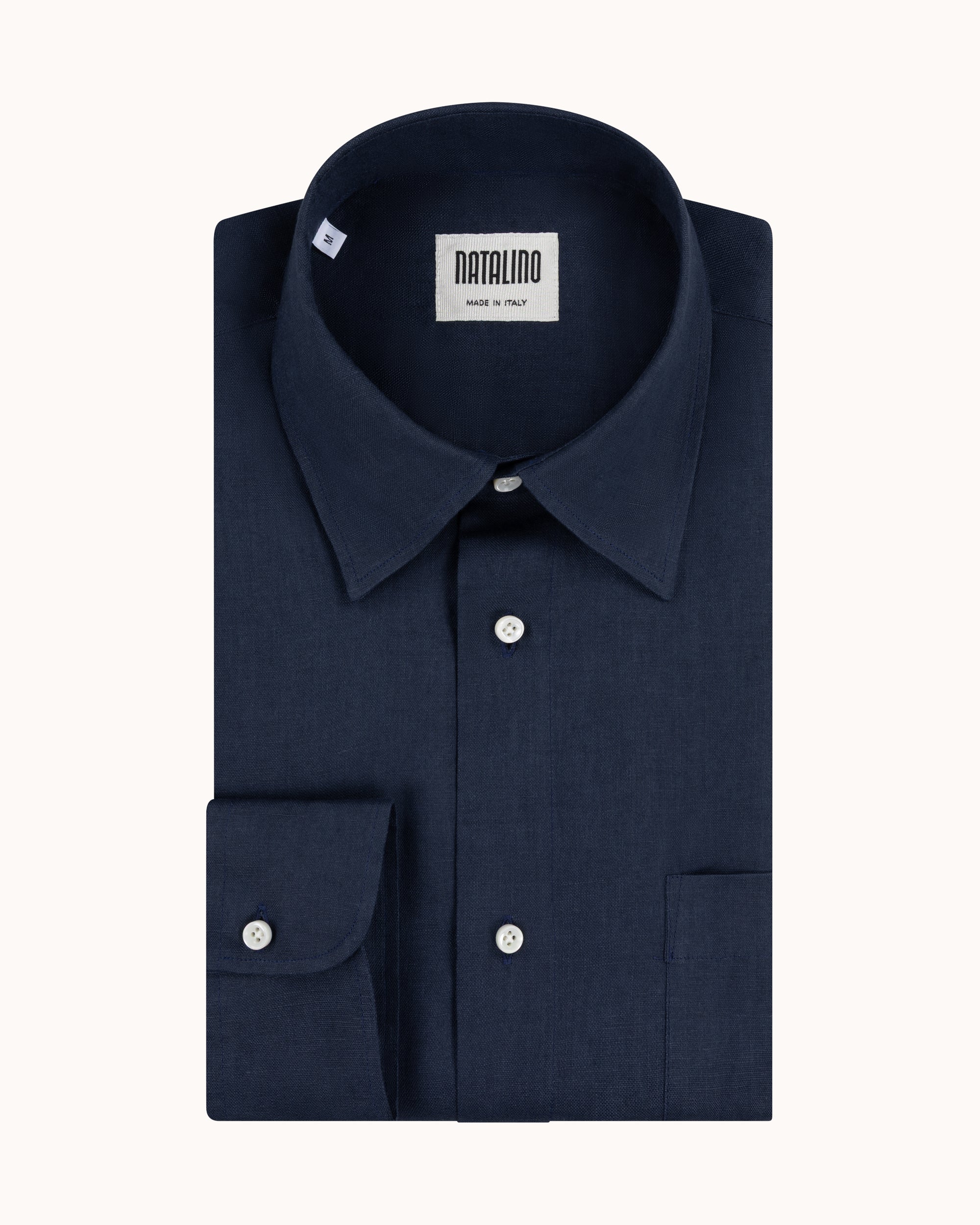 Off-Duty Shirt - Navy Linen