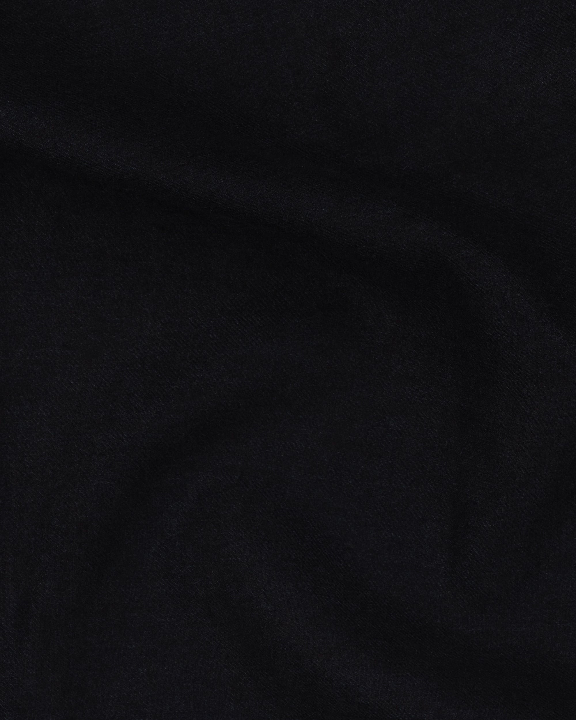 Overshirt - Black Linen
