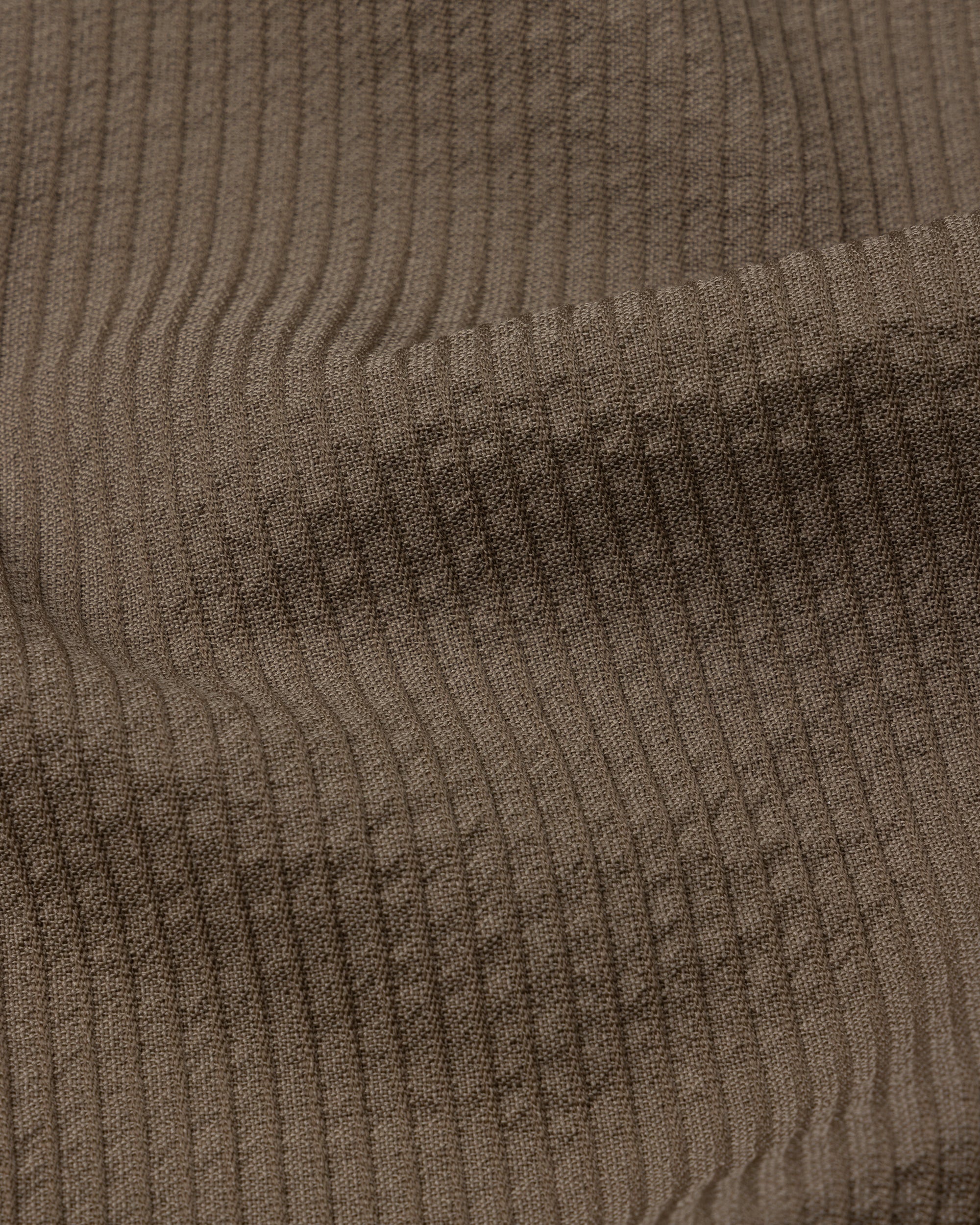 Sport Jacket - Mushroom Seersucker Wool