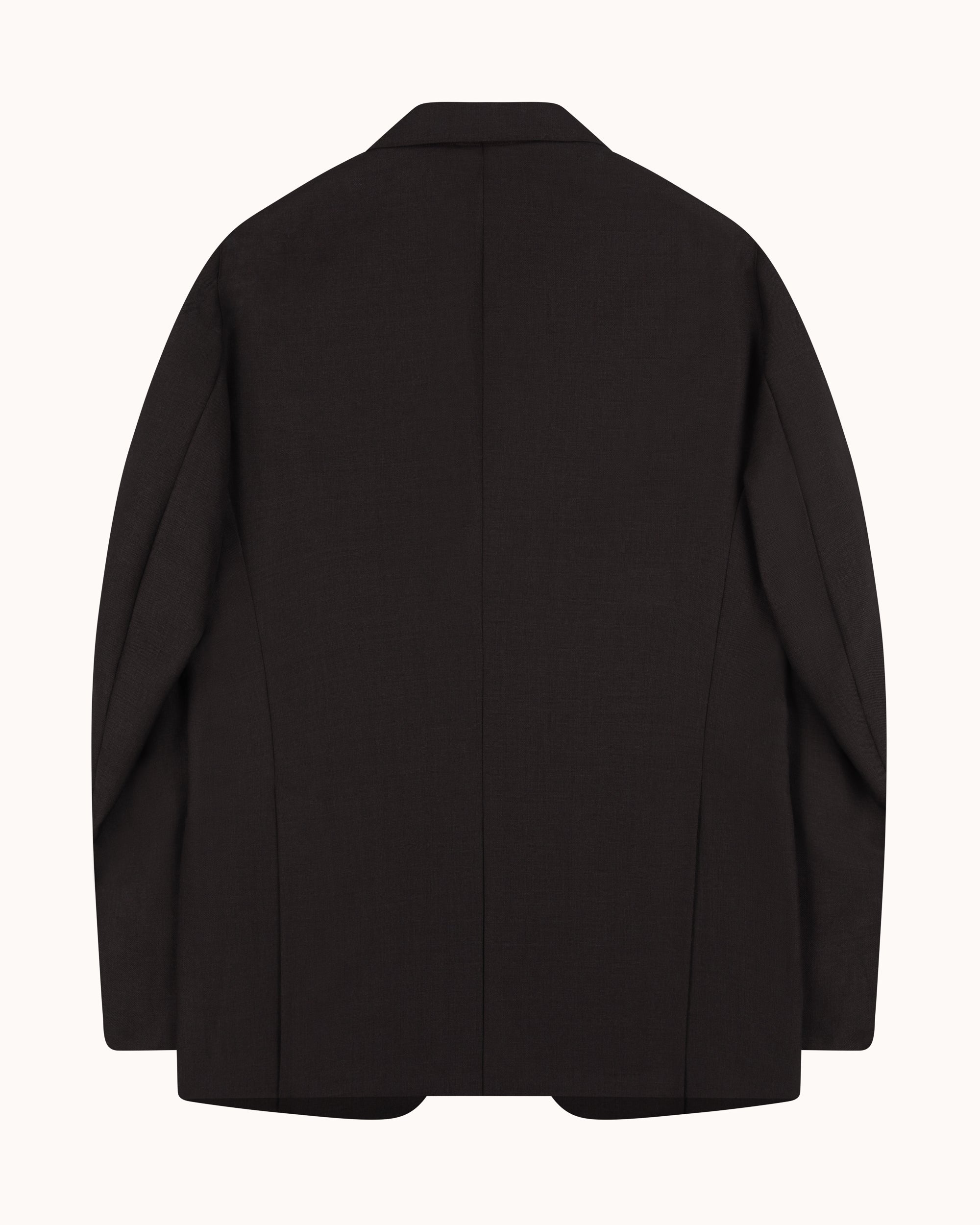 Sport Jacket - Dark Brown Tropical Wool