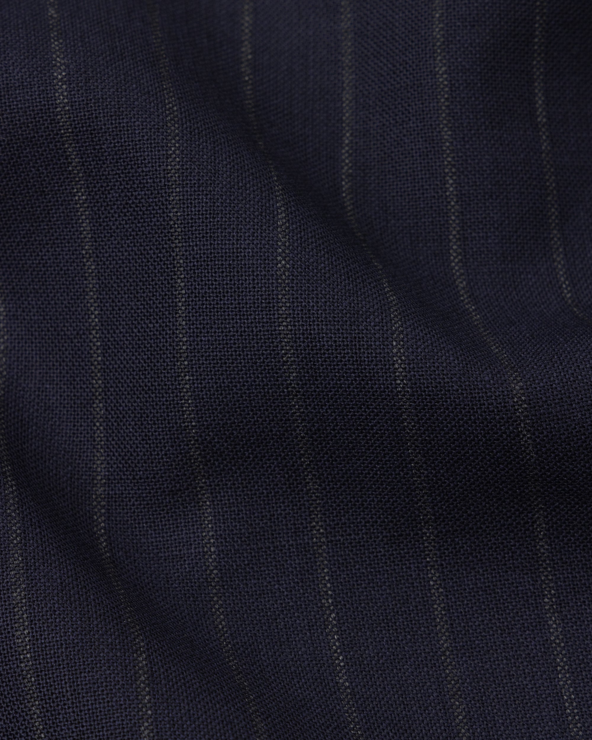 Sport Jacket - Navy Chalk Stripe Tropical Wool