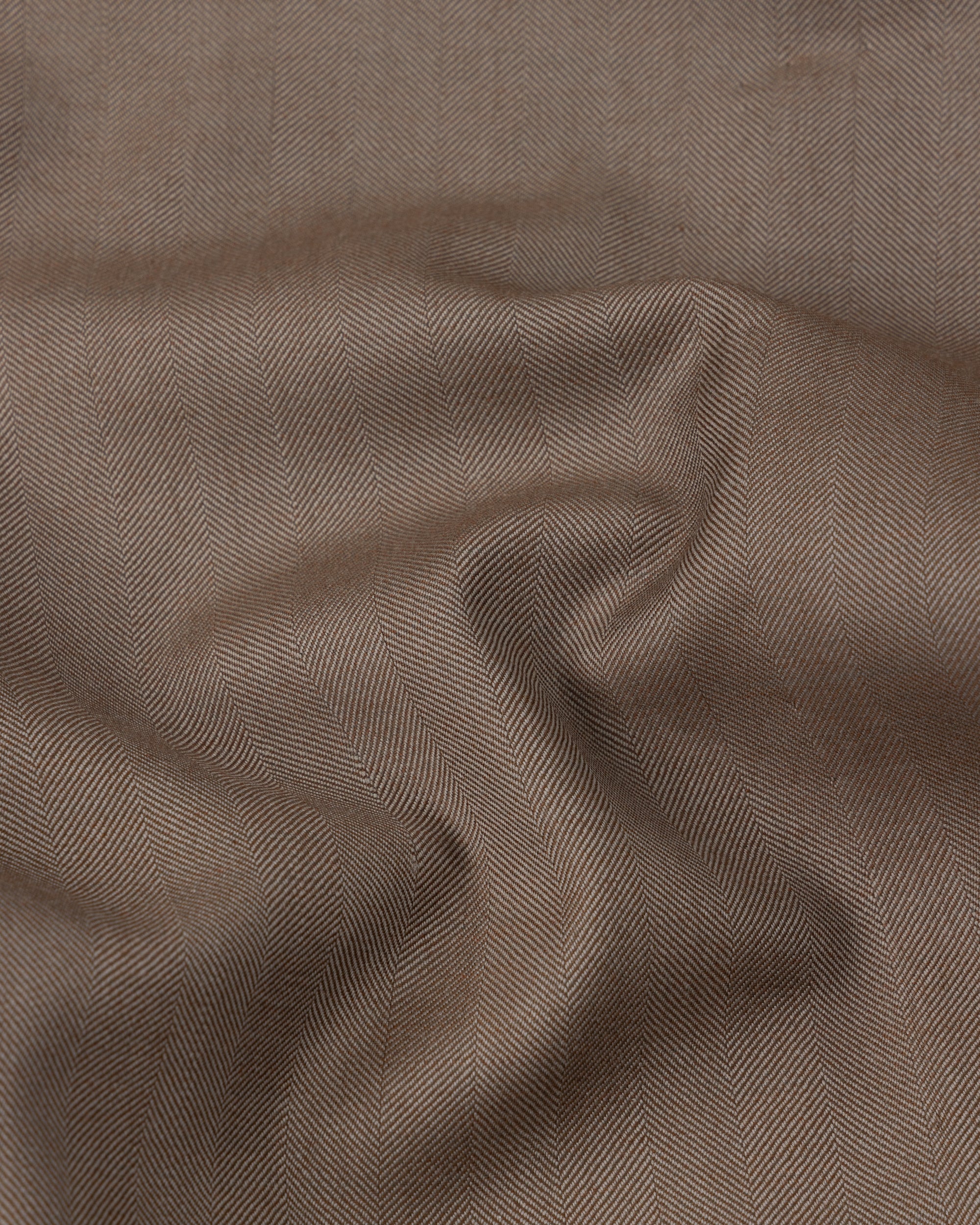 Sport Jacket - Mushroom Herringbone Wool