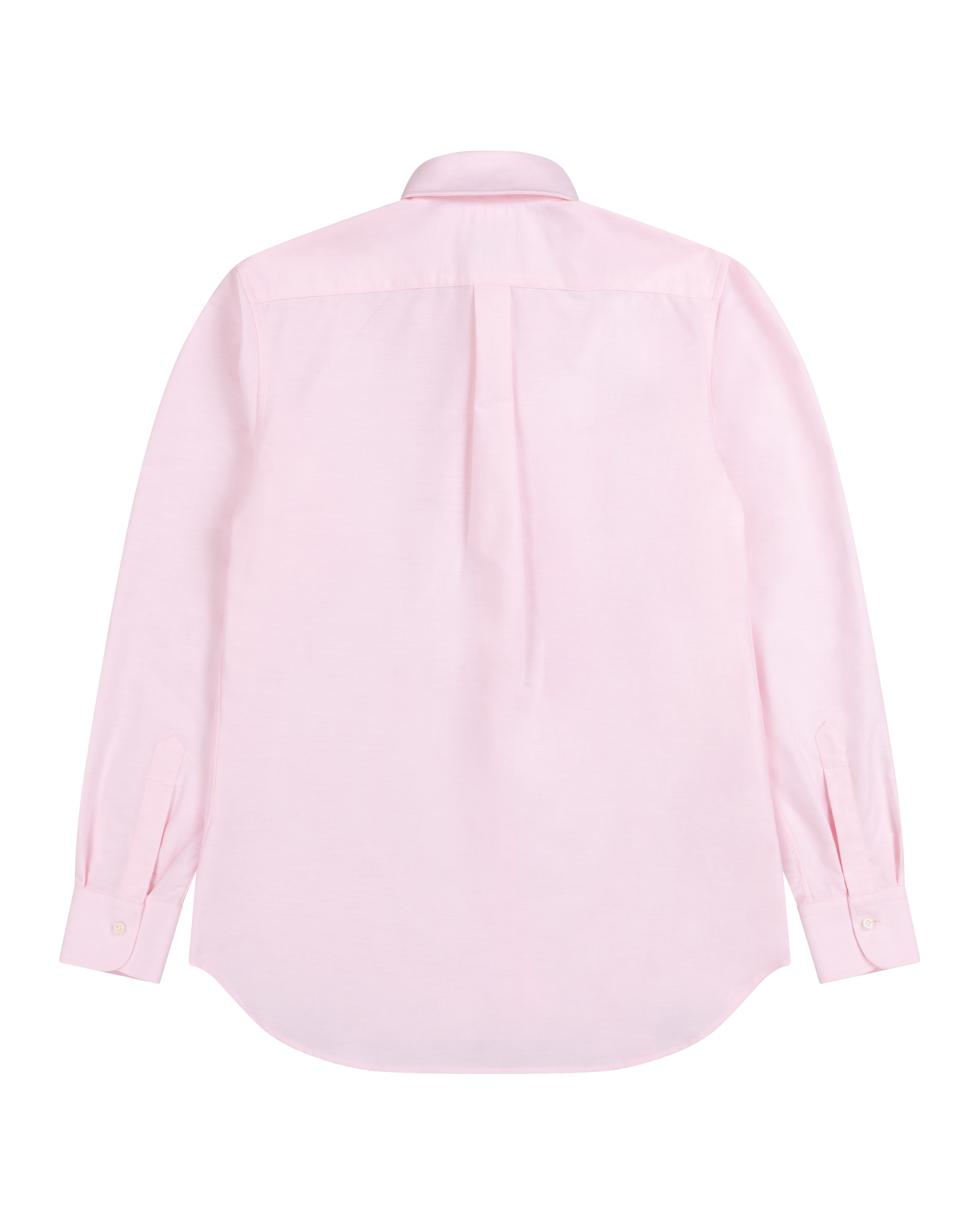 Button Down Collar Shirt - Pink Oxford Cotton