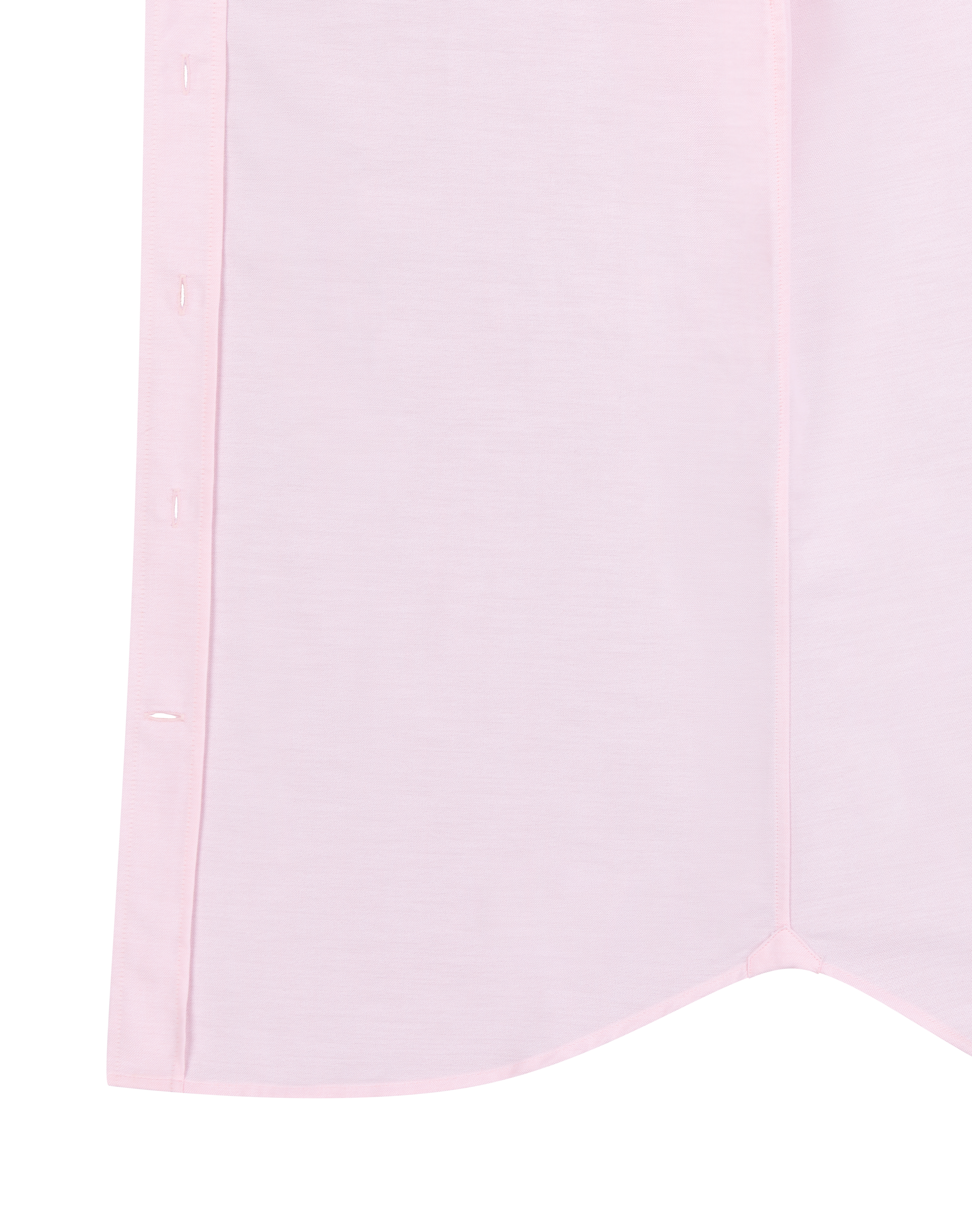 Button Down Collar Shirt - Pink Oxford Cotton