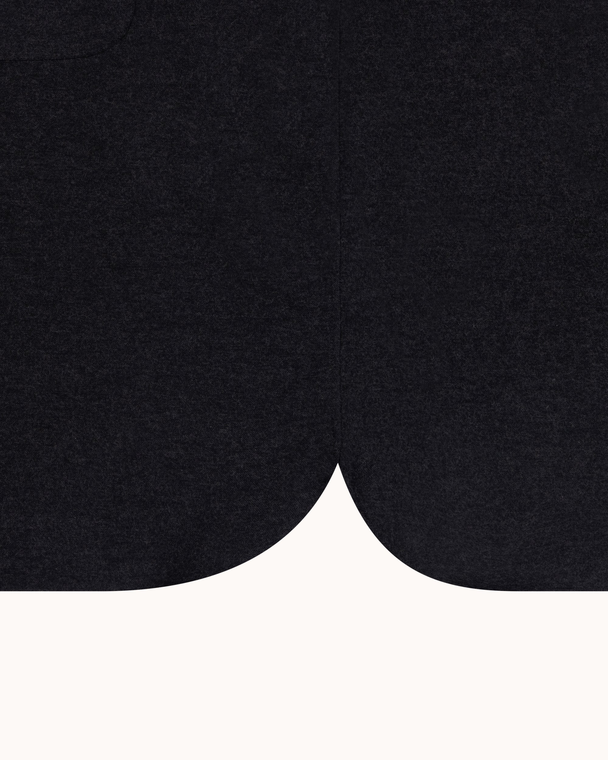 Off-Duty Shirt - Charcoal Cotton Cashmere