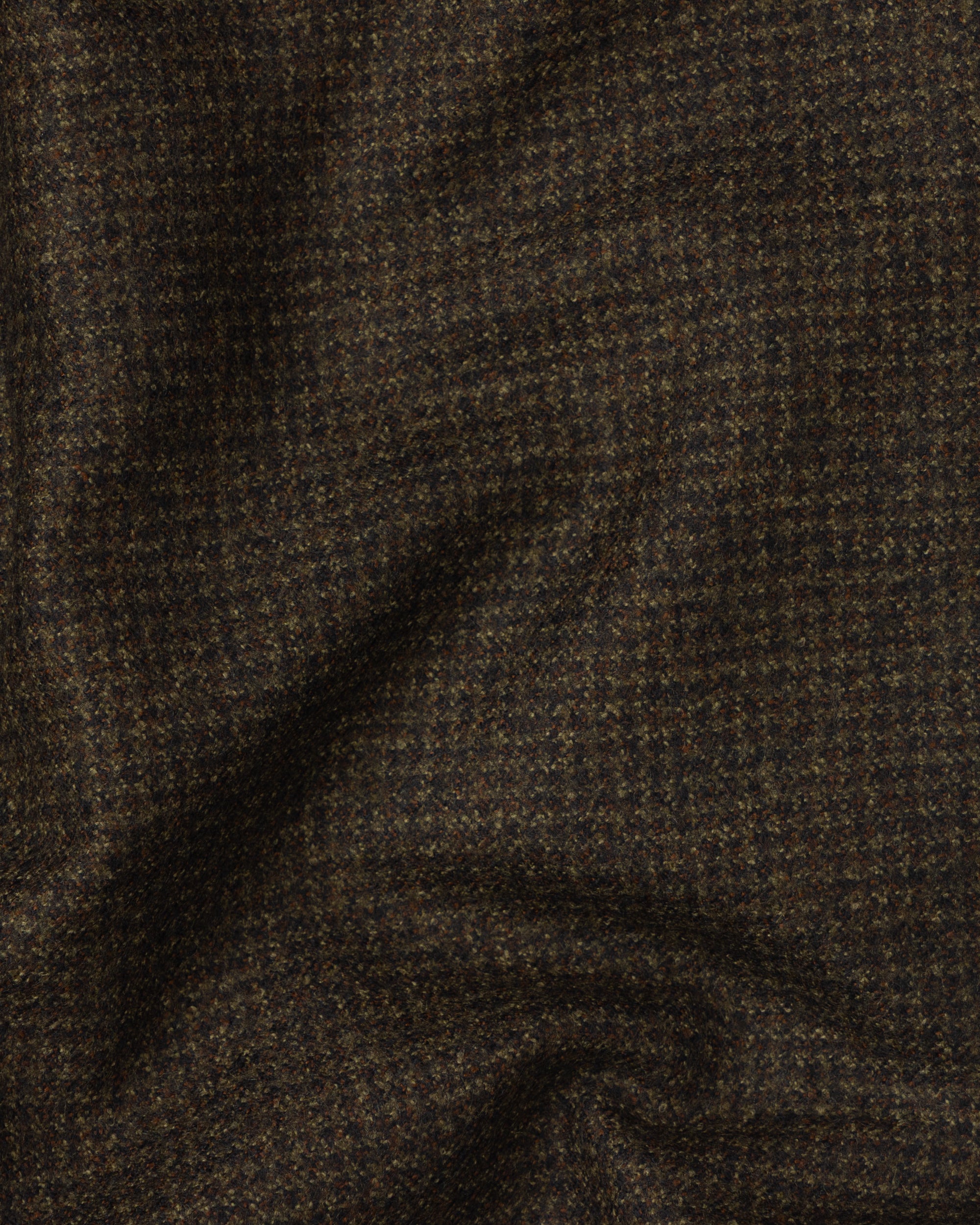 Sport Jacket - Dark Olive Houndstooth Wool