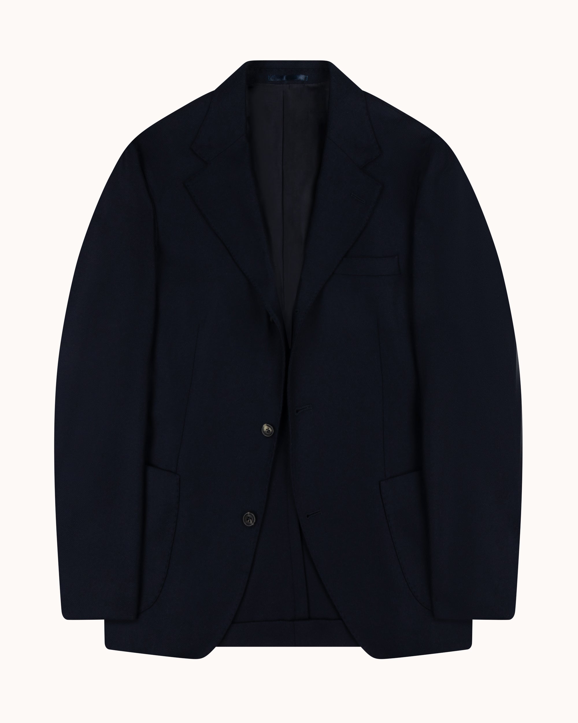 Sport Jacket - Navy Twill Wool