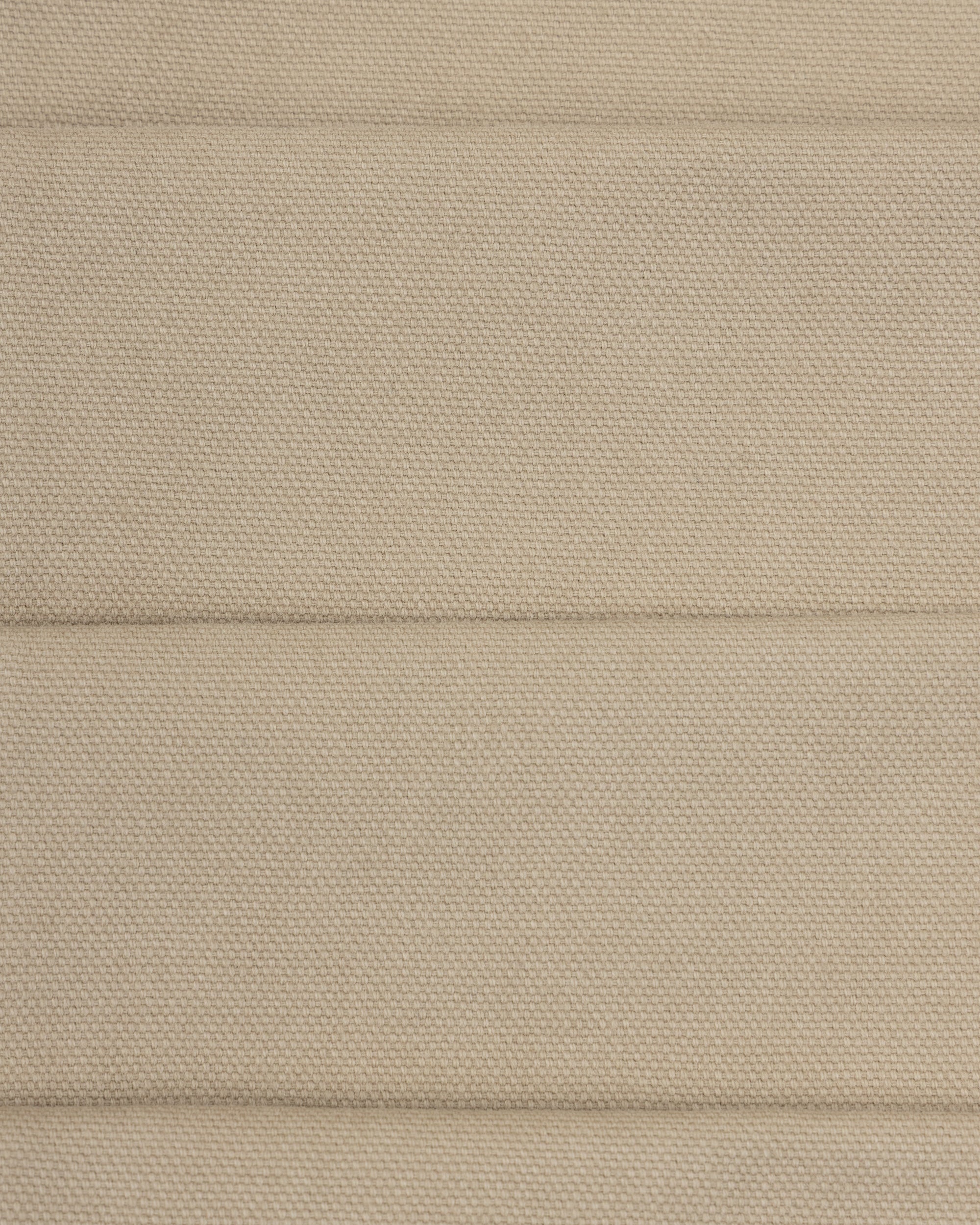 Relaxed Single Pleat Trouser - Stone Cotton Canvas