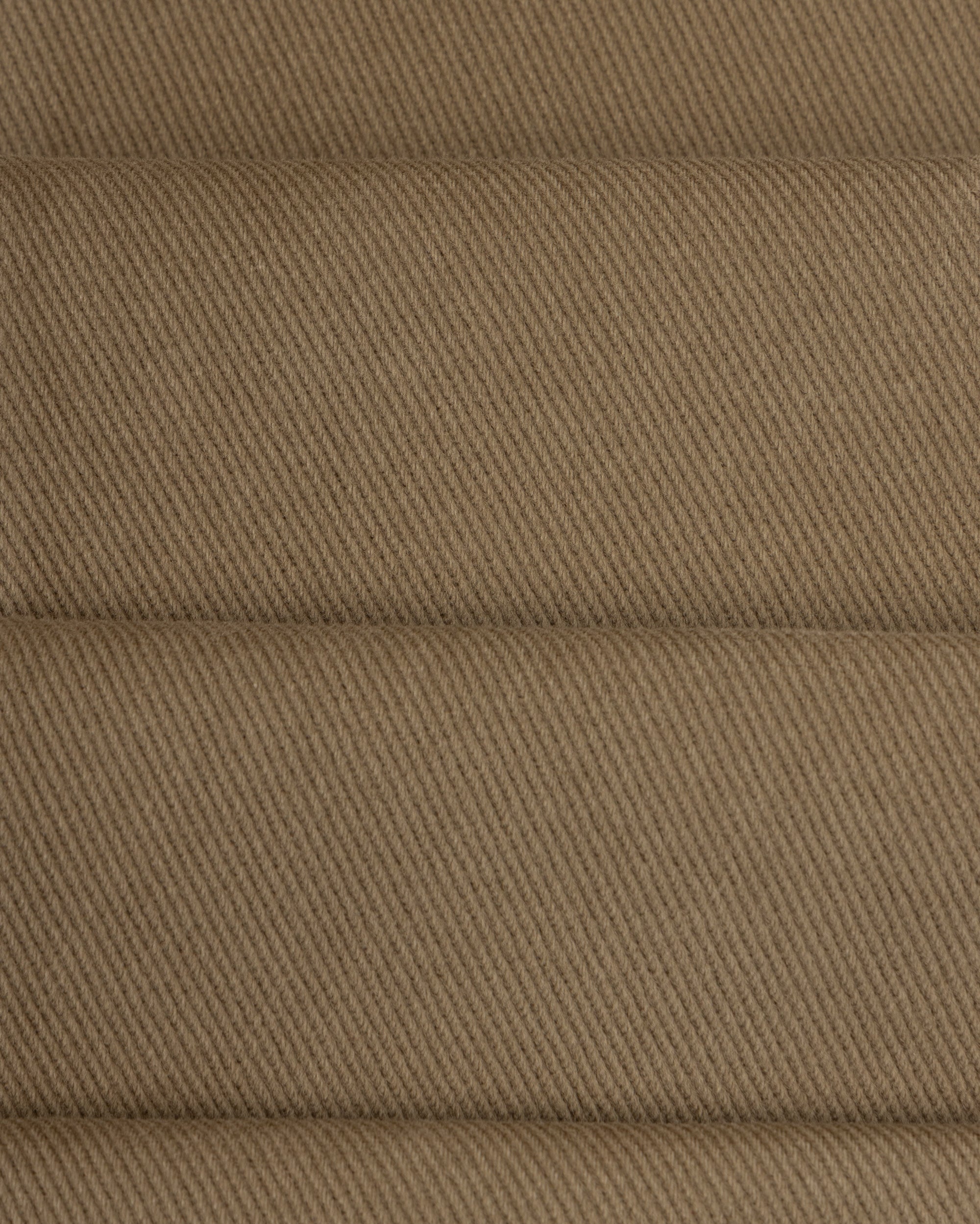 Relaxed Single Pleat Trouser - Fawn Cotton Drill