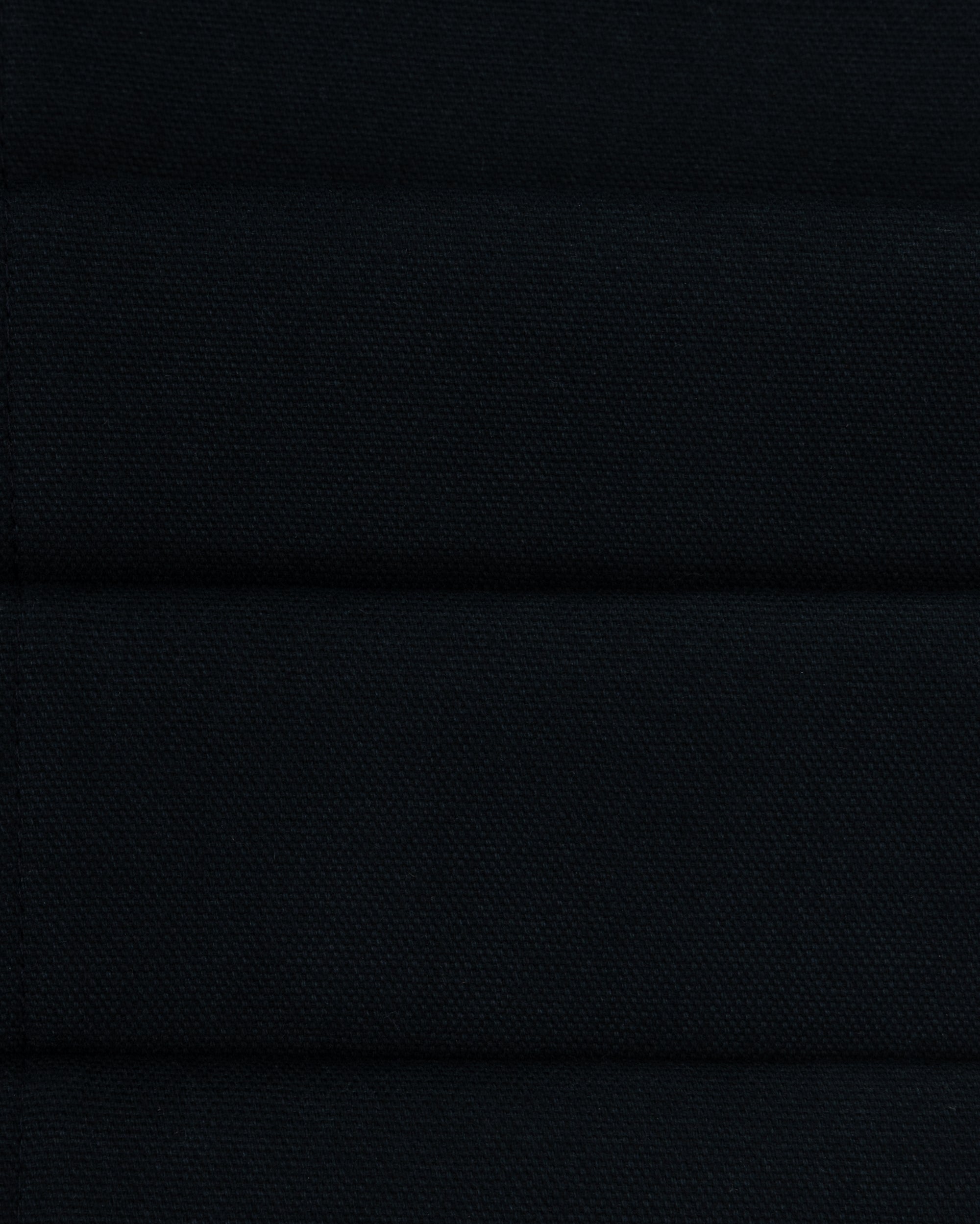 Relaxed Single Pleat Trouser - Navy Cotton Canvas