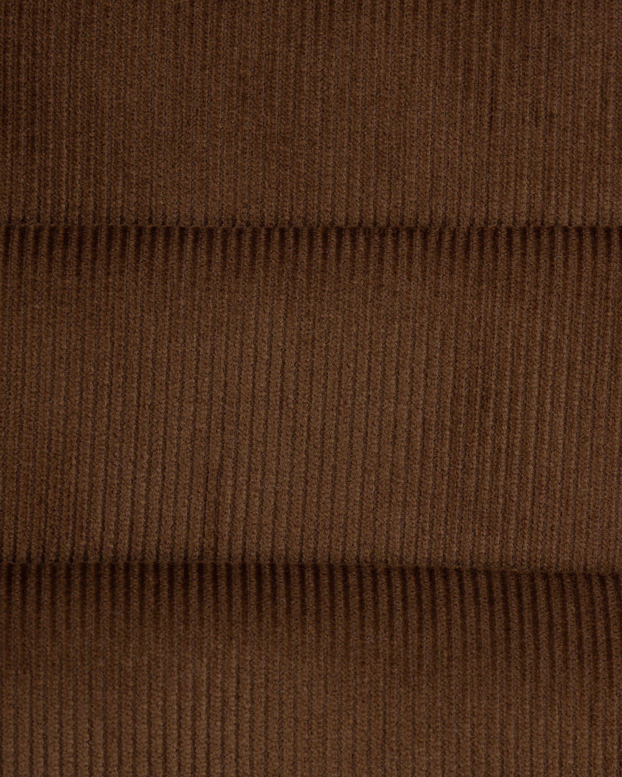 Relaxed Single Pleat Trouser - Walnut Cotton Corduroy