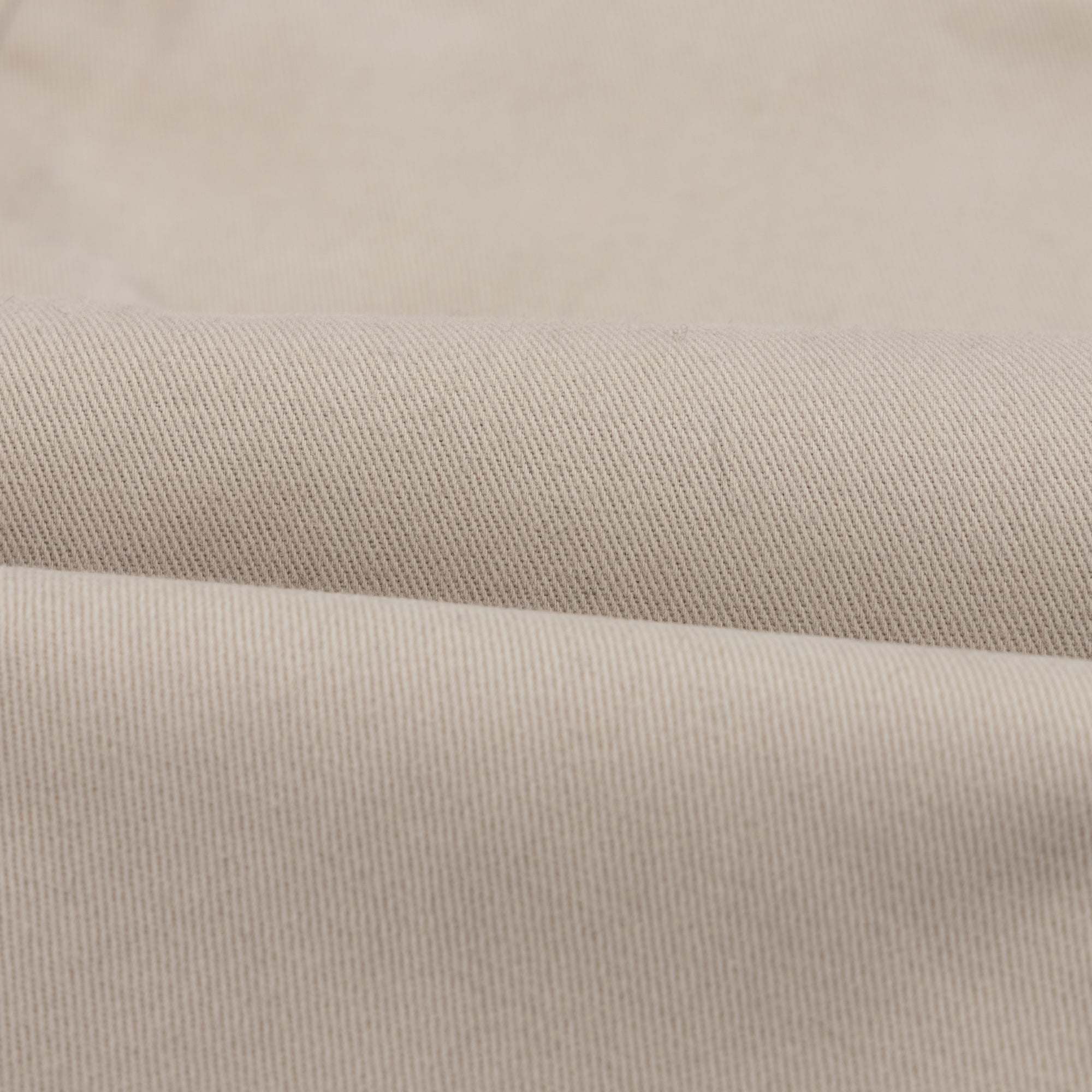 Flat Front Trouser - Stone Brushed Cotton